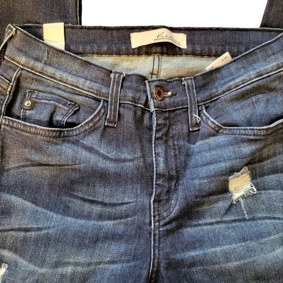 KanCan W7 27 USA distressed blue jeans style Estilo - Picture 6 of 14